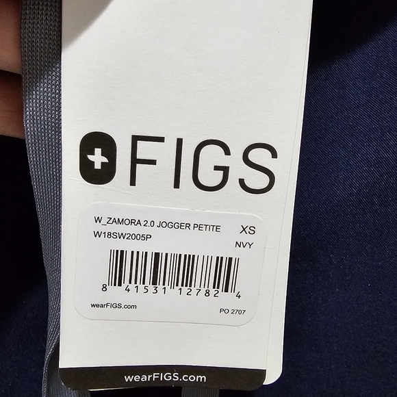 Figs Navy Zamora Jogger Scrub Pants NWT - Picture 9 of 10